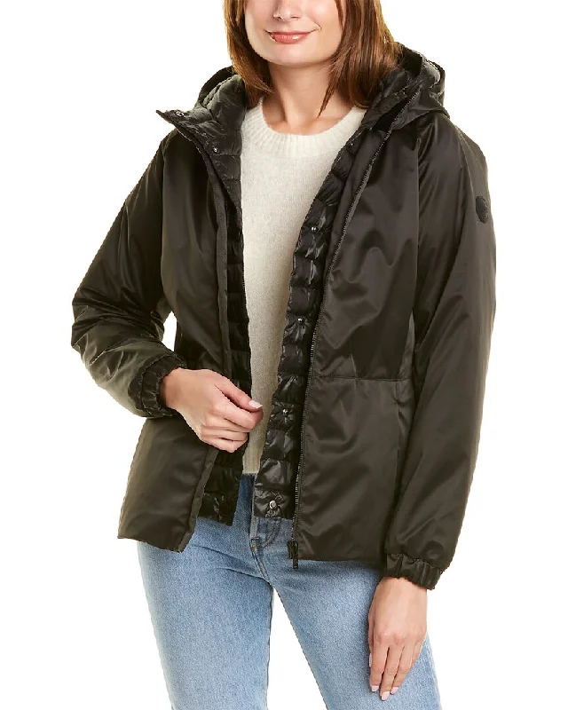 COLMAR Recycled Three-Layer Jacket Plaid Jacket Tartan Jacket Houndstooth Jacket