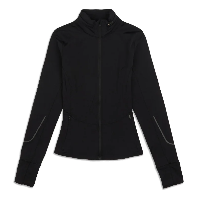 Nulux Reflective Running Jacket - Resale Hooded Raincoat Women