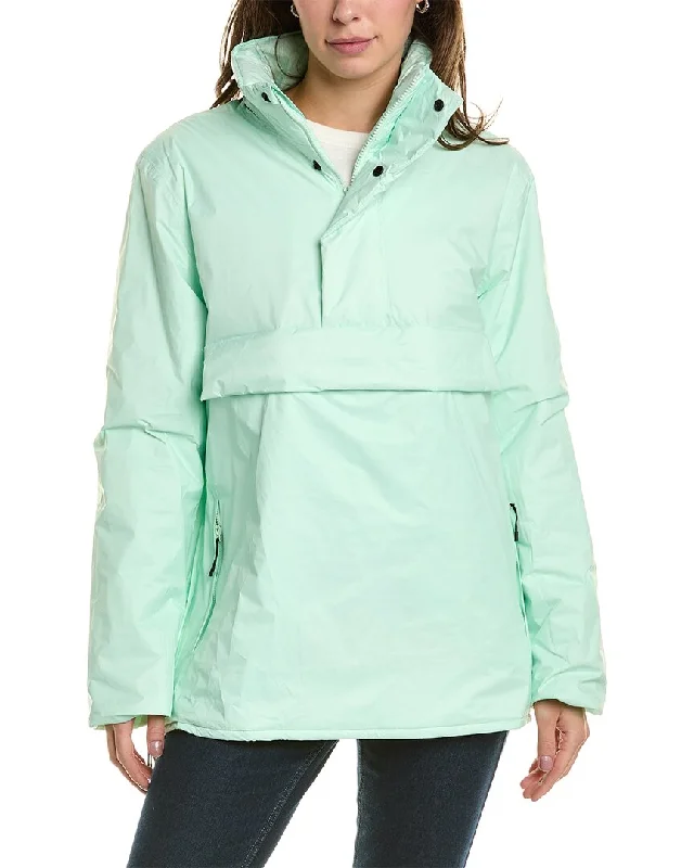 Rains Fuse Anorak Front Pockets Side Pockets Patch Pockets