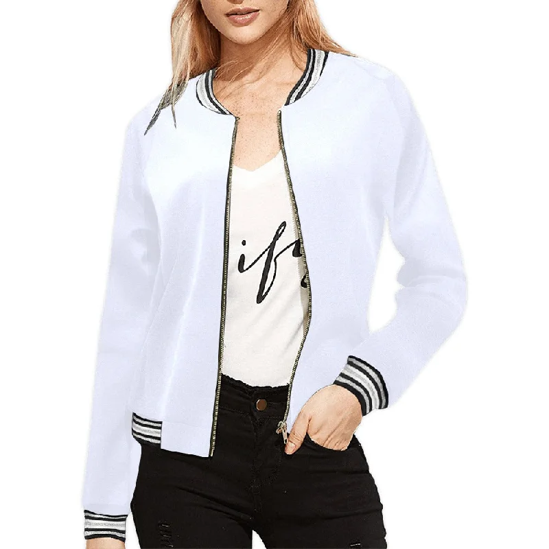 Women's Horizontal Stripes Jacket (Model H21) Oversized Jacket Tailored Jacket Straight Jacket Women's Horizontal Stripes Jacket (Model H21) Oversized Jacket Tailored Jacket Straight Jacket