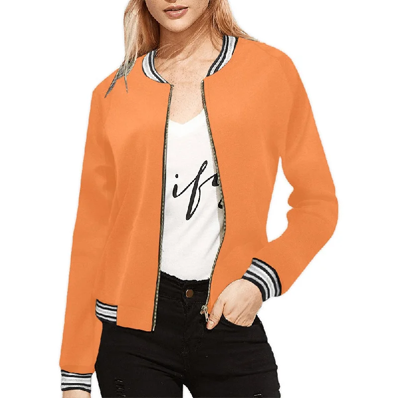 Women's Horizontal Stripes Jacket (Model H21) Cotton Jacket Linen Jacket Terry Jacket